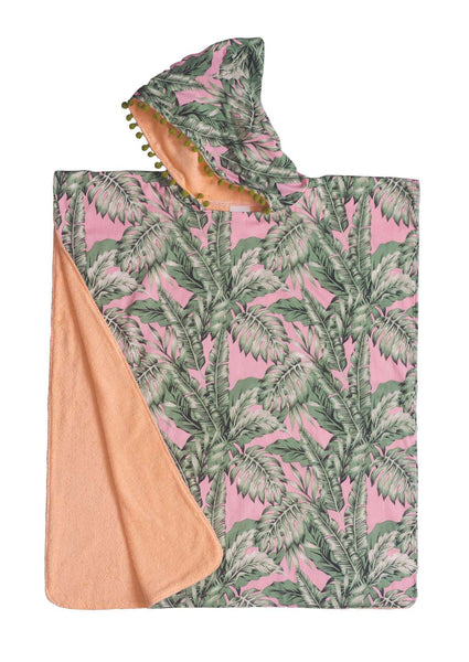 Banana Leaves Prism Pink